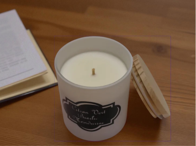 Bougie parfumée "Citron vert, basilic, mandarine"