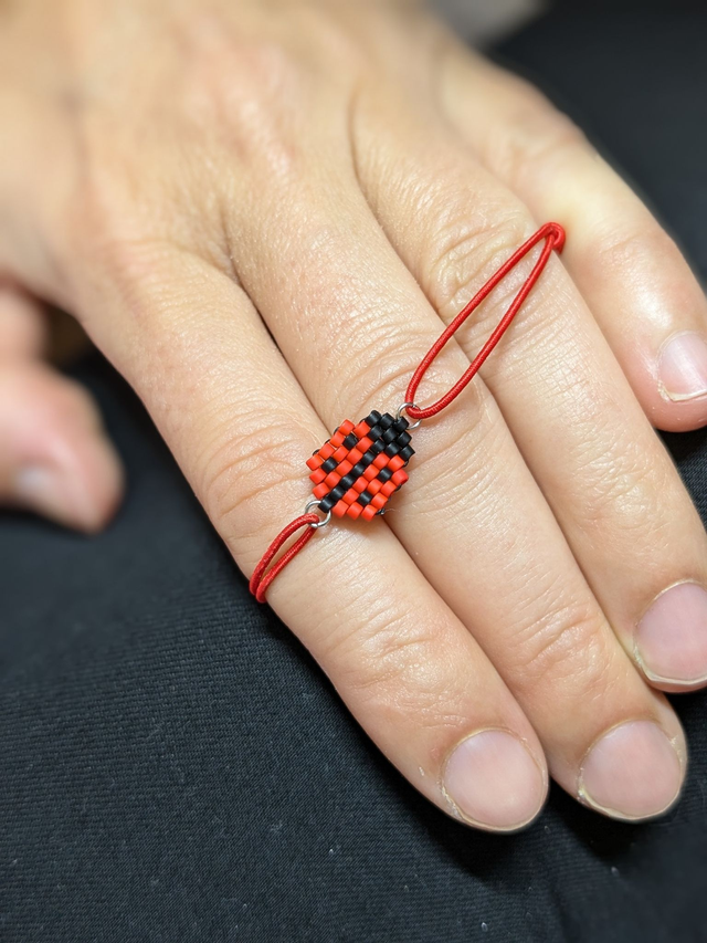 04-Bracelet coccinelle enfant