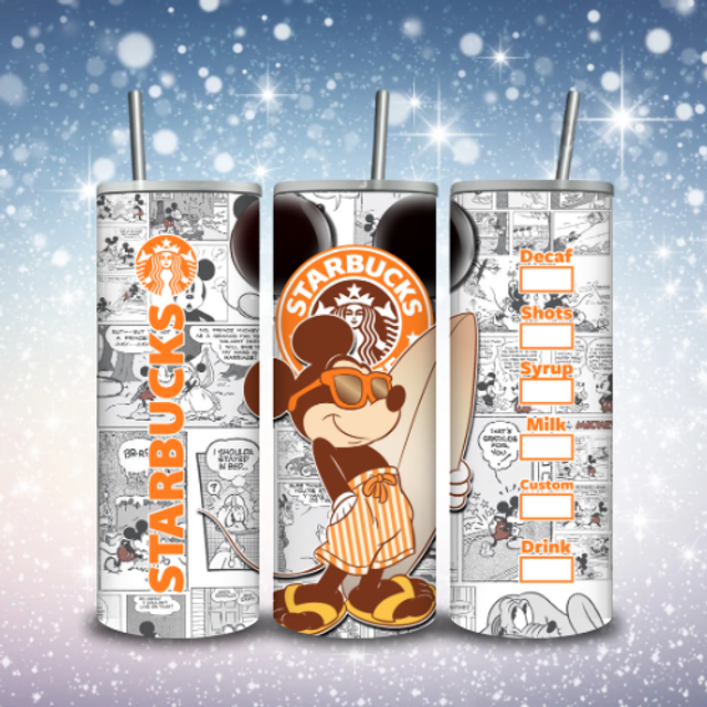 Tumbler Starbuck Mickey Plage