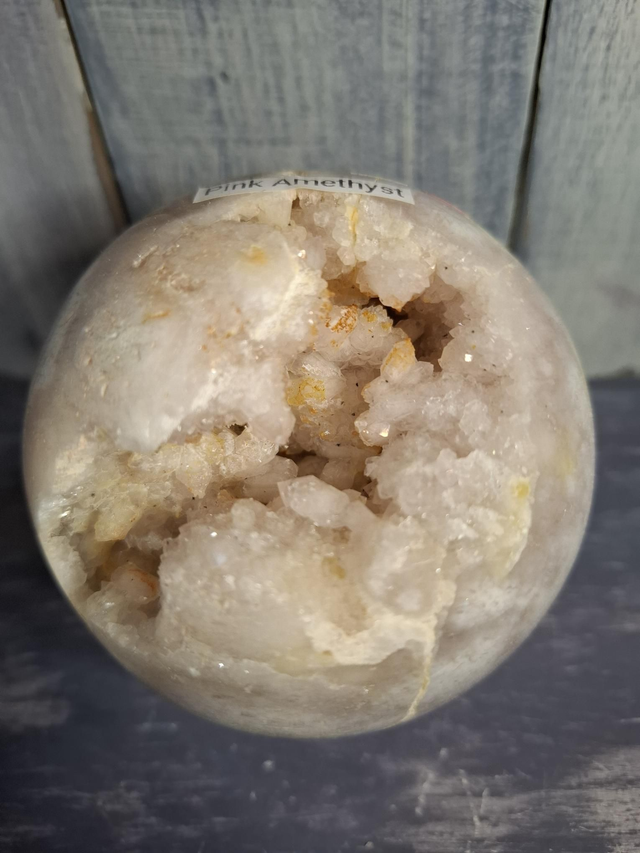 Pink Amethyst Sphere