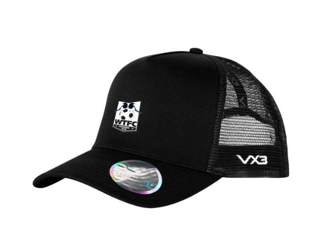 Black Trucker Cap