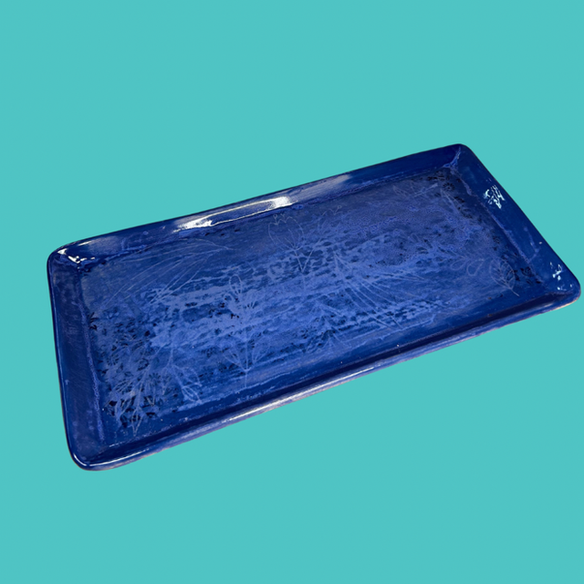 Grand plat rectangulaire