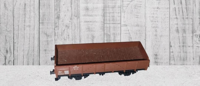 Mintrix N Offener Güterwagen, Gattung/Bauart EL 32, 2-achsig, braun