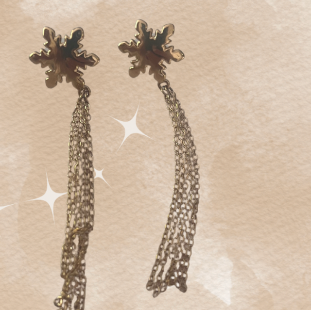 Boucles d’oreilles étoiles 