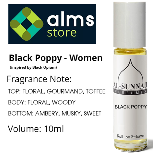Black Poppy Women 10ml Roll-on