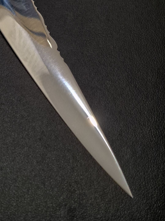 Faca Sorocabana Inox 10 Pol Para Churrasco Cabo Osso Bovino