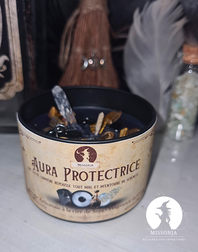 🖤Bougie Aura Protectrice 
