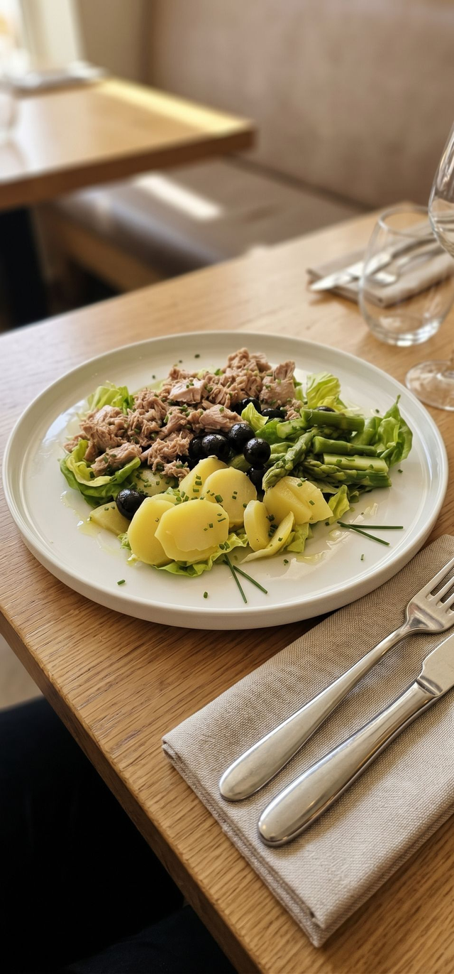 Salade de thon patates 