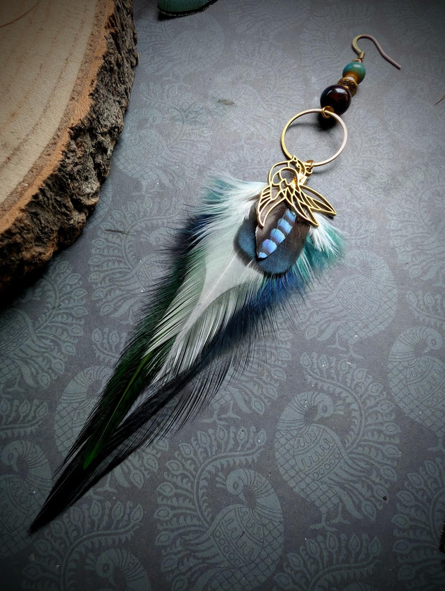 Totem Oiseau (Geai bleu)