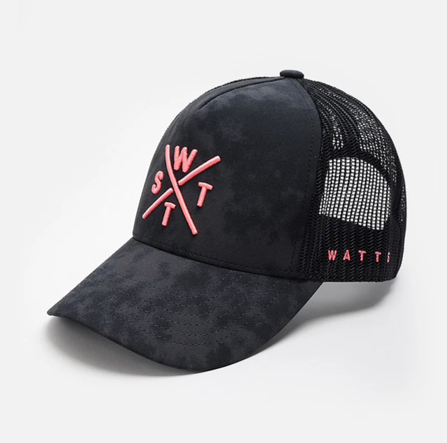 CASQUETTE WATTS TRIBE - GRIS ANTHRACITE TIE AND DYE