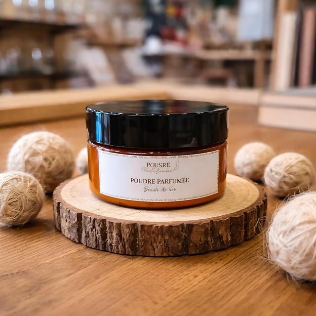 Poudre parfumée "beauté des îles"