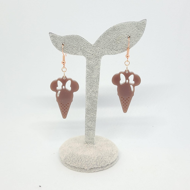 Boucles D&#039;oreilles glaces Minnie