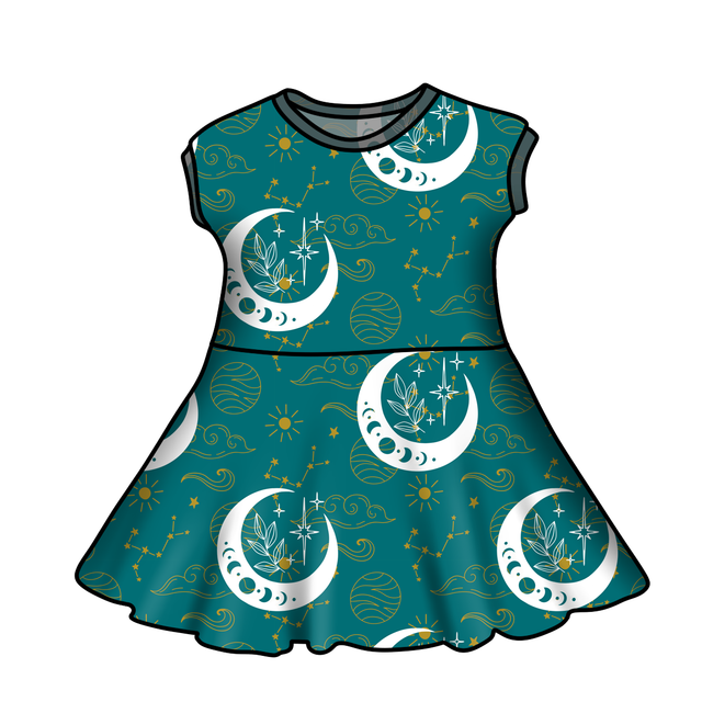 Short Sleeve - Dreamweaver 'Dreamweavers' Twirly Dress