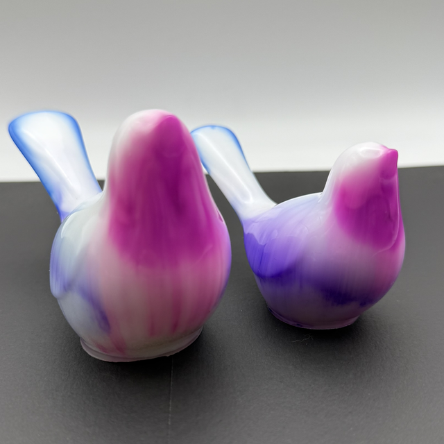 Couple d’oiseaux Porcelaine