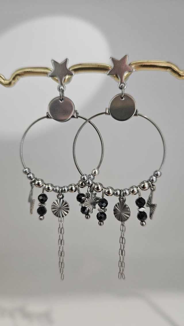 Boucles d&#039;oreilles créoles 