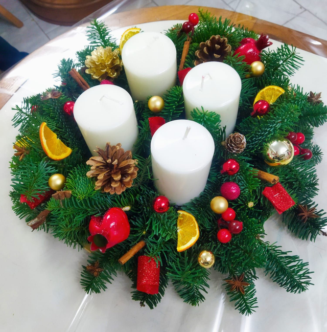 centrotavola natalizio super