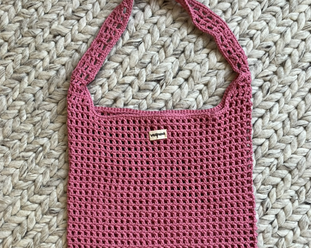 Pink tote