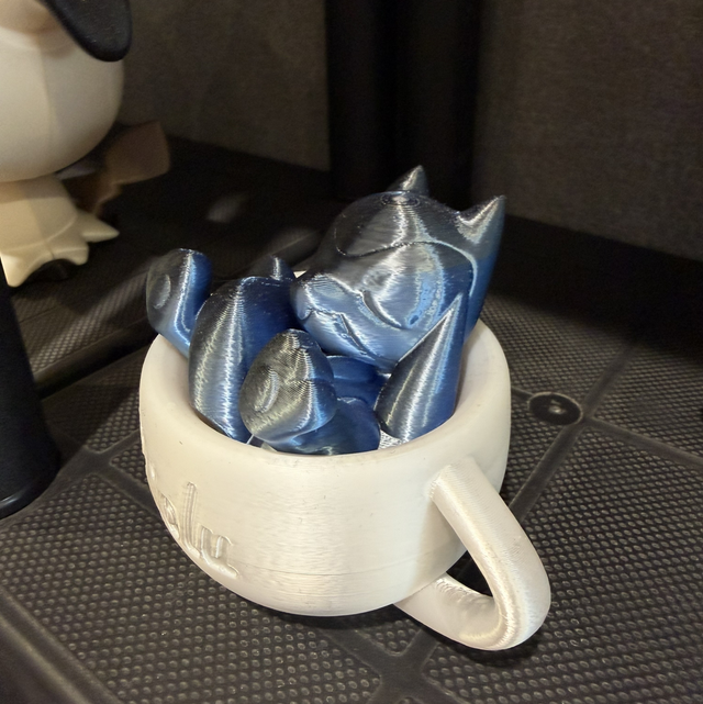 Fanart pla effetto multicolor o glitter