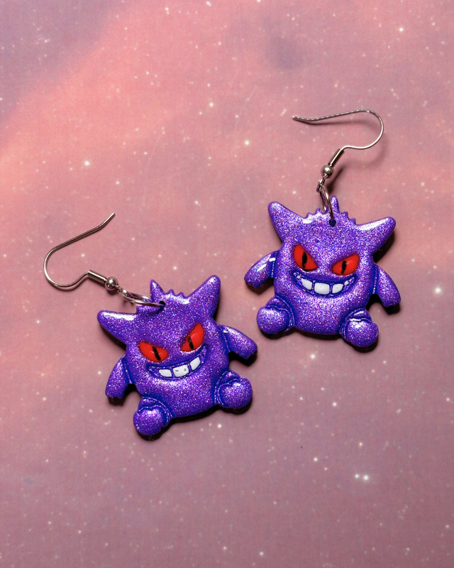 Gengar Earrings