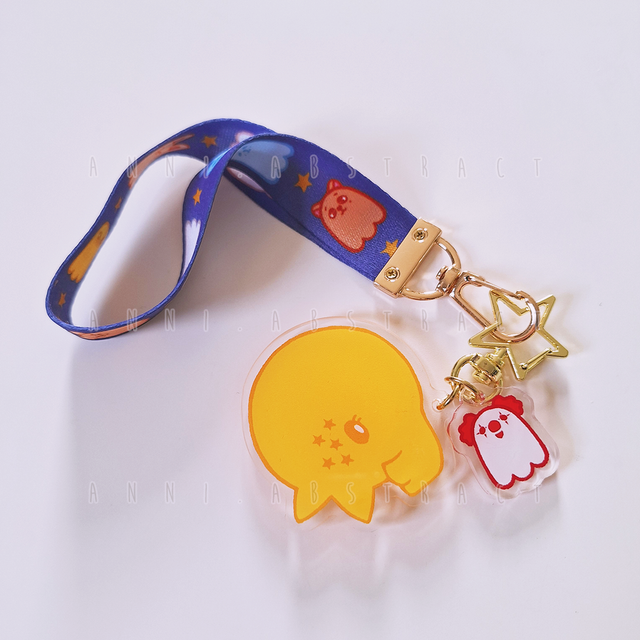 SKZ | "ATE THEM ALL, GAME SET!" Keychain Lanyard