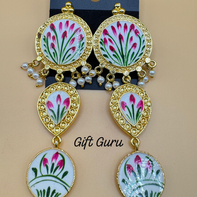 Meenakari Earrings 