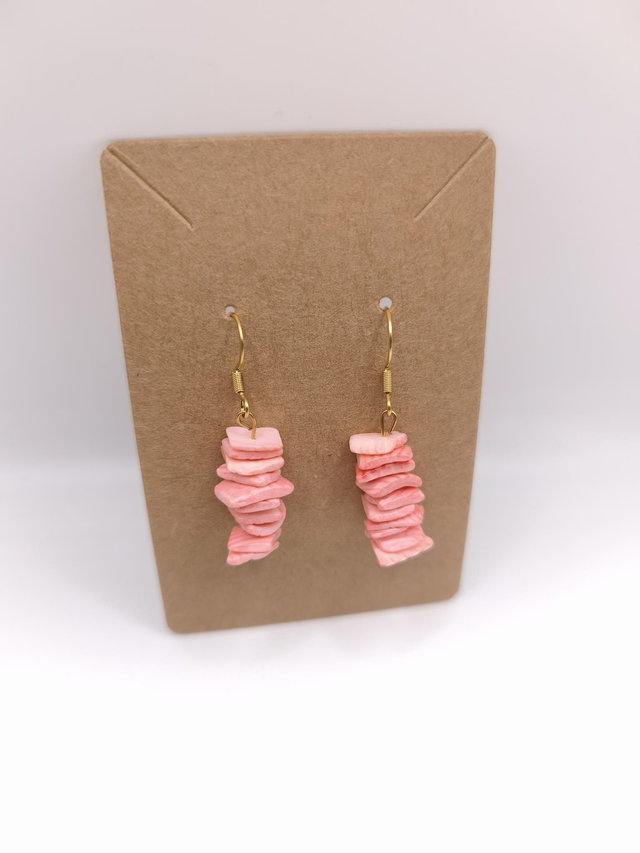 Boucles d'oreilles coquillage 