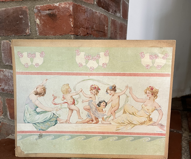 Set 2 Various Art Nouveau Prints