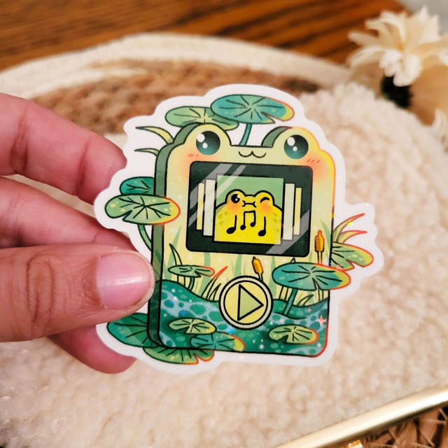 sticker grenouillepod