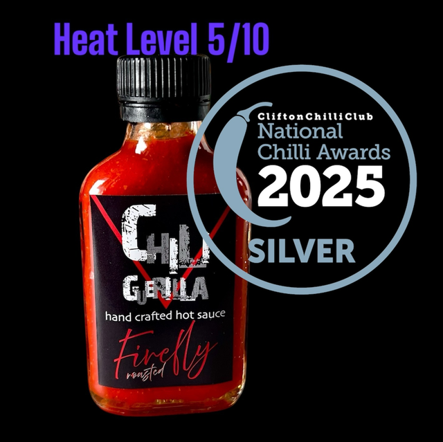"Firefly Roasted" Chiliguerilla Hand Crafted Hot Sauce 100ml. 14,95€/100ml 