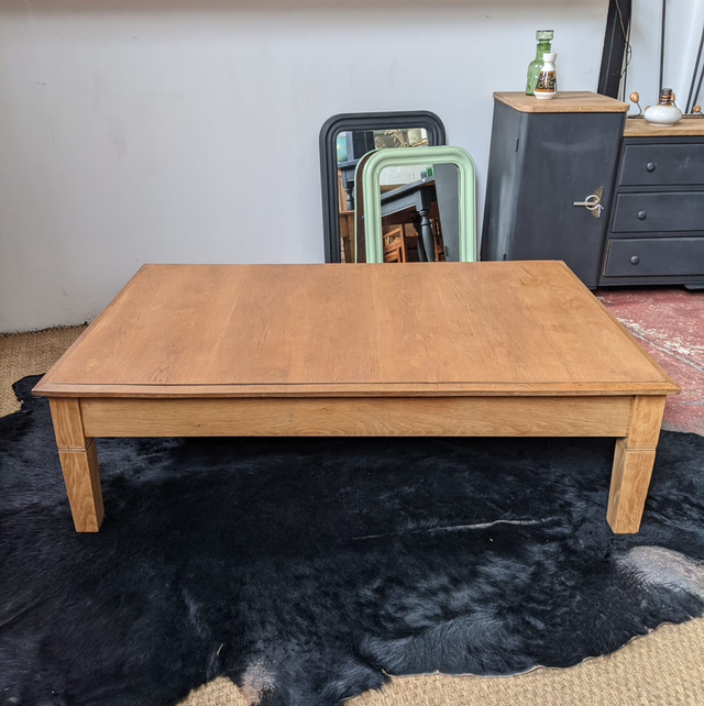 Table basse en chêne