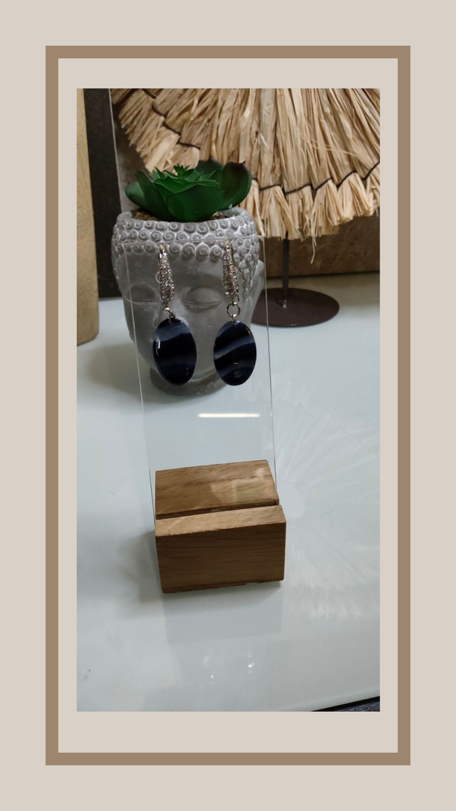 Collection 2en1 bleu nuit ovale 