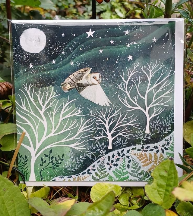 Winter Owl Card