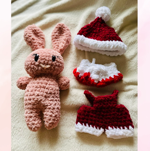 Pack 3: Le Bunny rose 