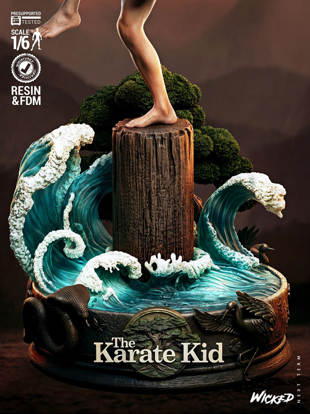 Statue KARATE KID LARUSSO série movie