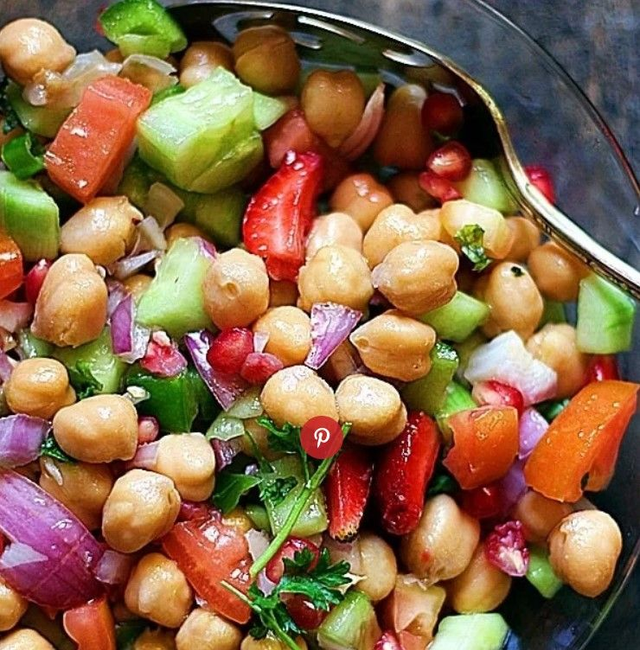 Chikpea salad 