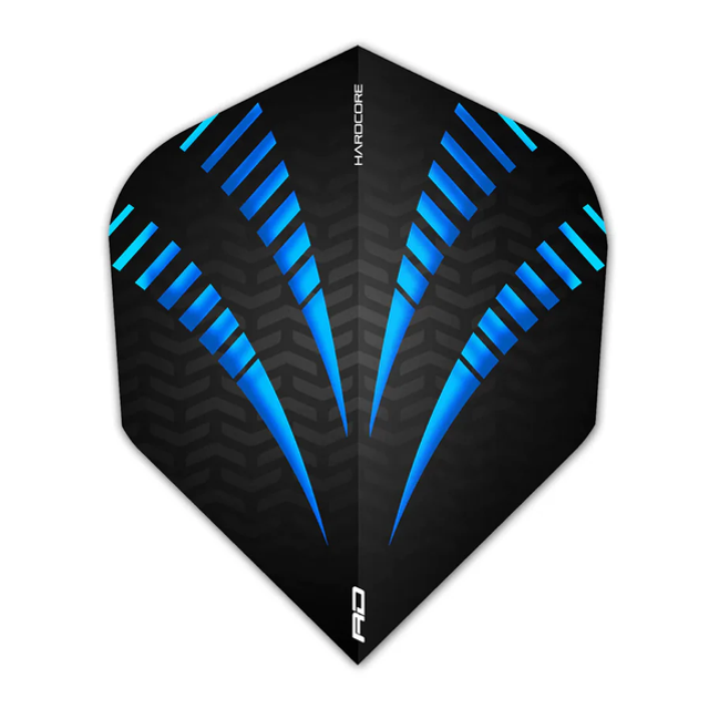 RED DRAGON HARDCORE RADICAL BLUE DART FLIGHTS