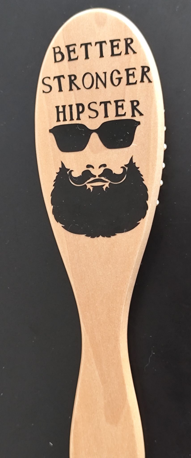 Brosse à cheveux en bois 