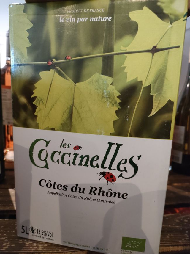 Côtes du Rhône 2021 - Rouge Sec Tranquille - Chateau des Coccinelles (Paul-Henri Fabre)