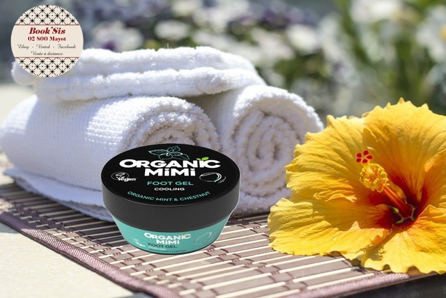 Organic Mimi " Gel pour les pieds rafraîchissant Menthe &amp; châtaigne "