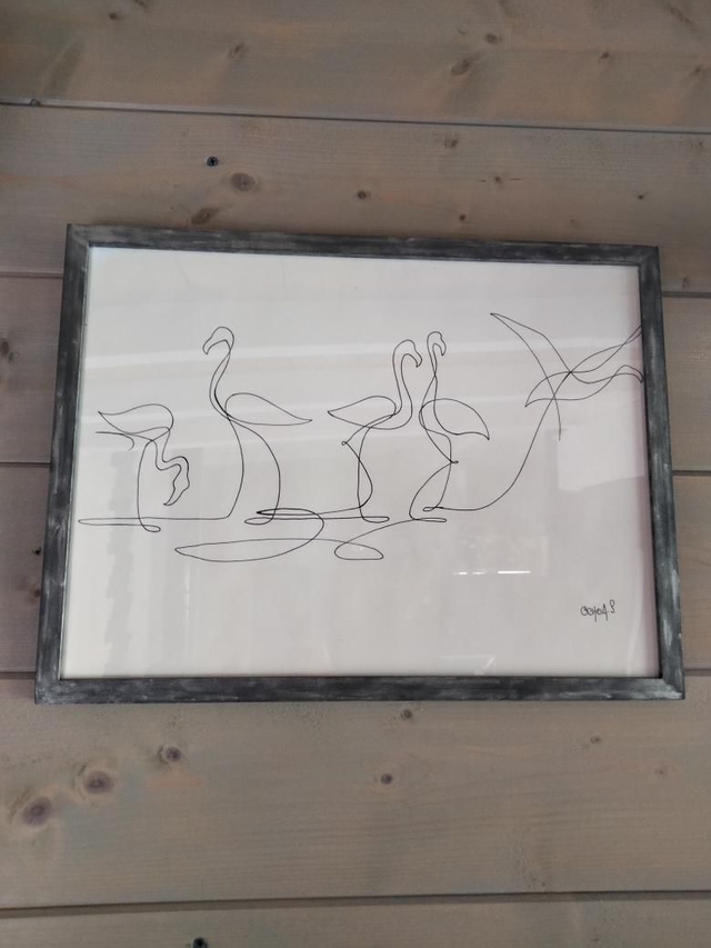 Flamand rose format A3 