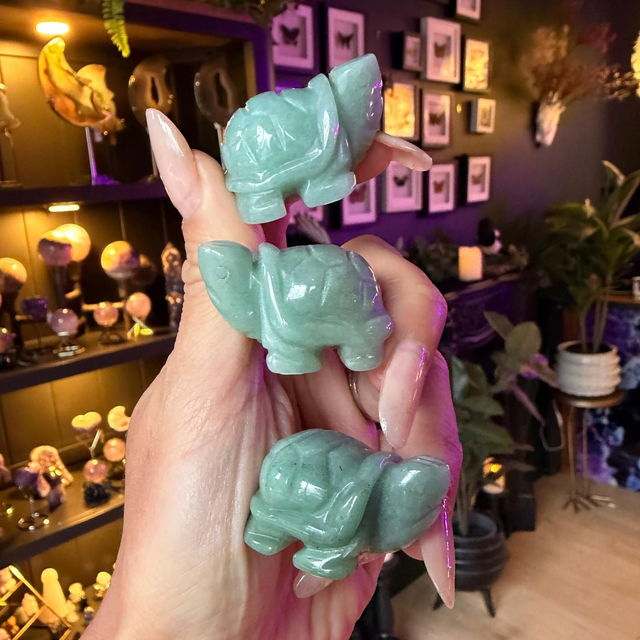Jade Tortoise Carving 