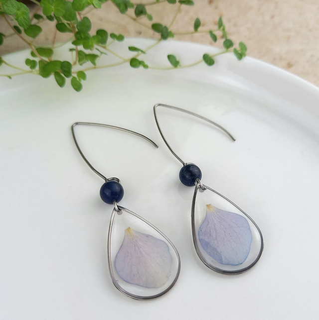 Boucles d'oreilles ∙ argenté ∙ Gütta