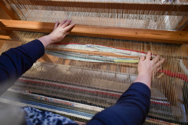 Workshop Fleckerlteppich weben 1 Person 