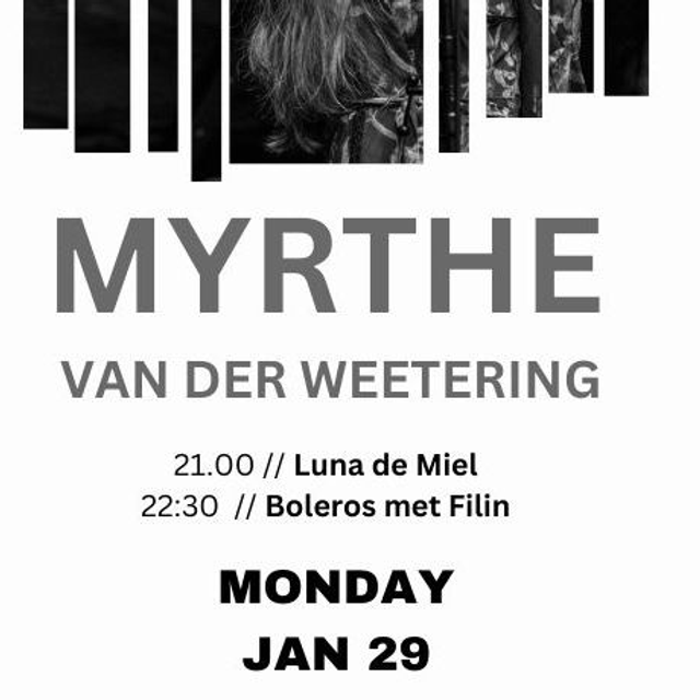 Mon Jan 29 // Myrthe van de Weetering Double booked