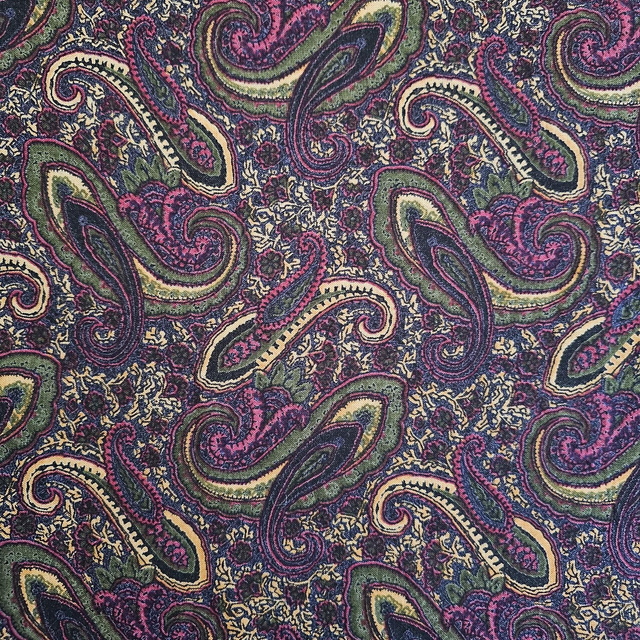 Tissu vintage cashemire