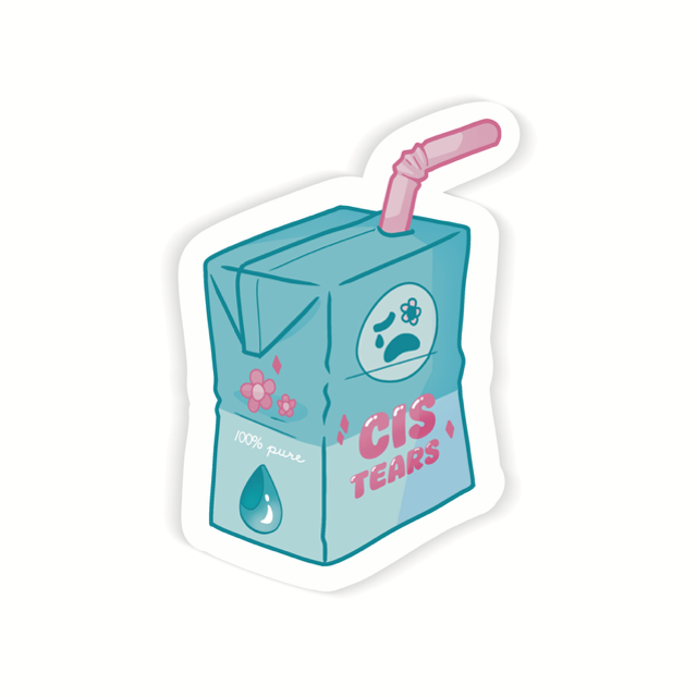 Cis Tears sticker