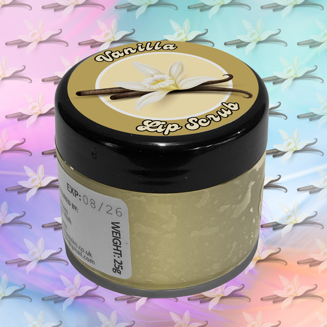 Vanilla Flavour Lip Scrub (25g)