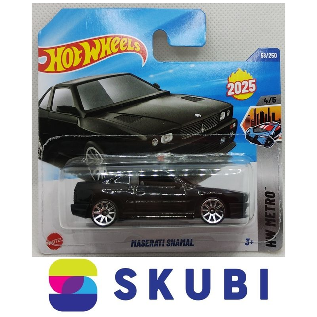 Maserati Shamal - Hot Wheels 58/250 - HW Metro 4/5