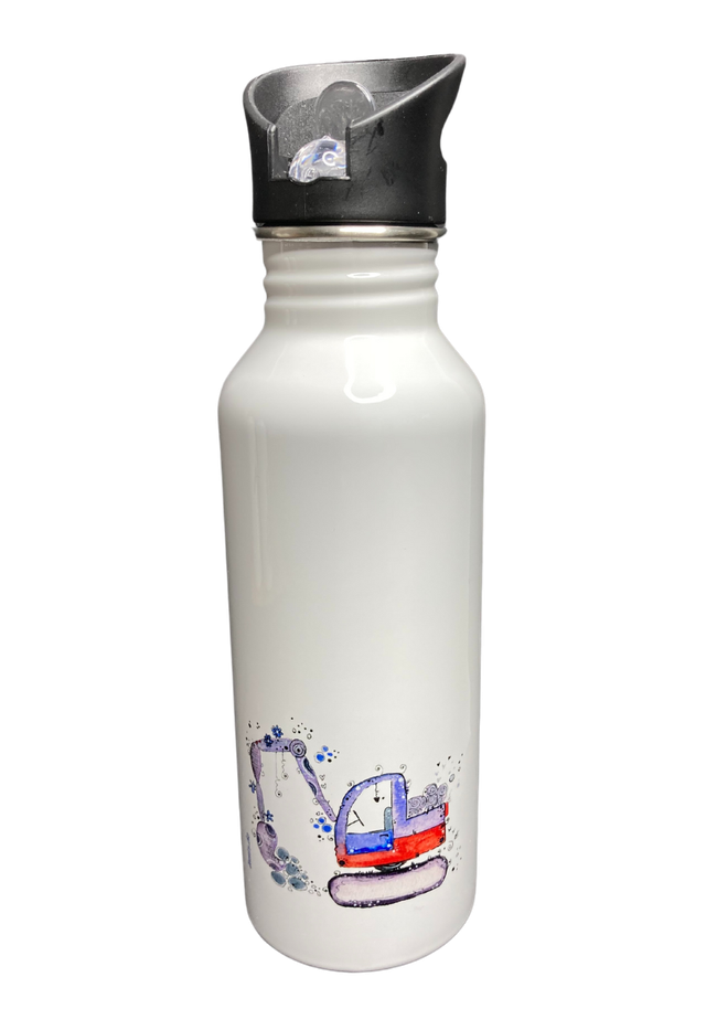 Trinkflasche "Bagger"