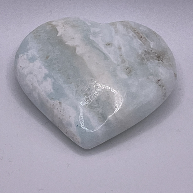 Caribean Calcite Heart - 3
